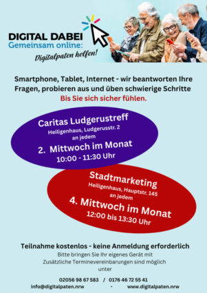 Flyer-Veranstaltungen Digital Dabei – Heiligenhaus