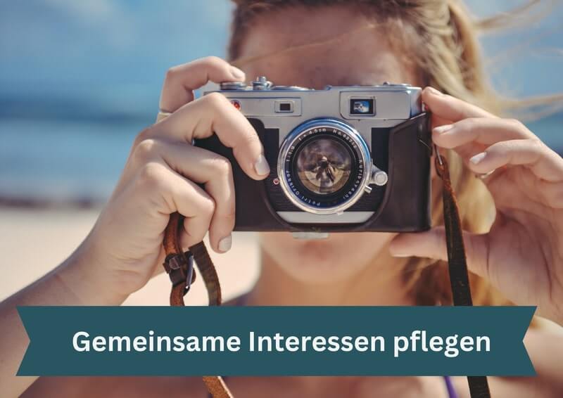 Frau fotografiert