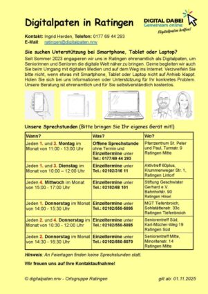 00 Digitalpaten Ratingen Übersicht der Beratungen 00 Digitalpaten Ratingen Übersicht der Beratungen