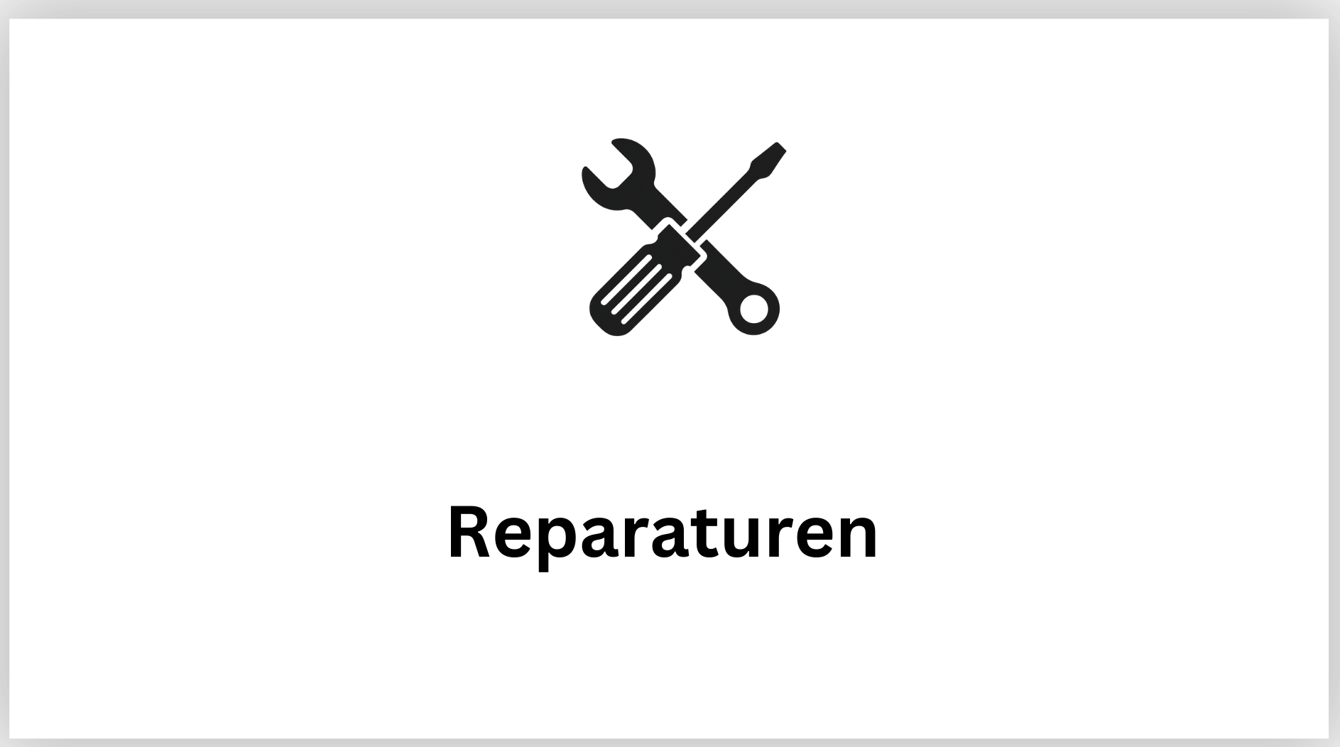 Reparaturen