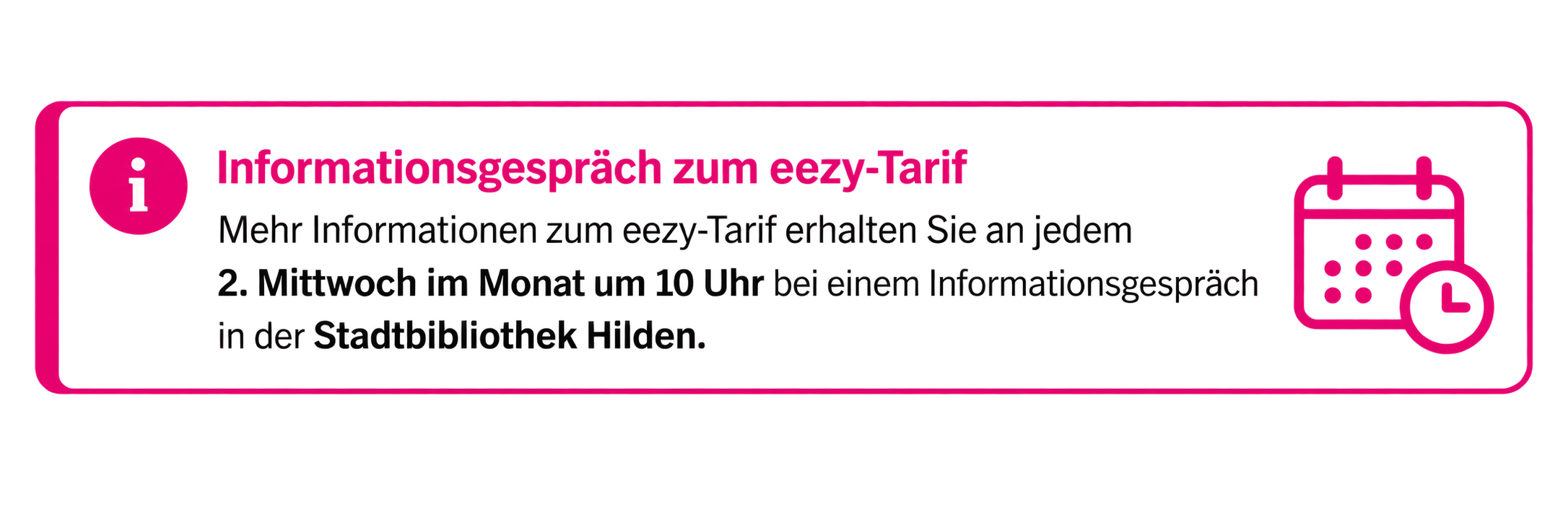 Infogespräche EEzy in Biblio